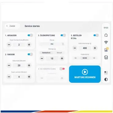 Texa Klimaservicegerät Konfort 780 Touch BI-GAS